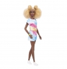  Barbie Fashionistas: Lalka - Tęczowy kombinezon Tie-Dye, blond włosy