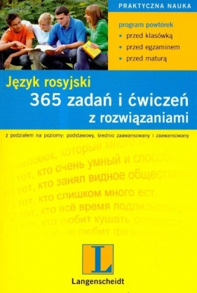 365 zadań i ćwiczeń z rozwiązaniami Język rosyjski - Kuzmina Irina, Śliwińska Bożena