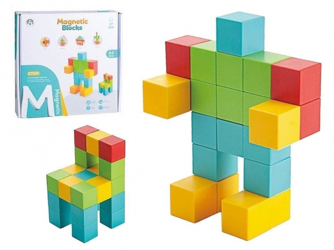 Klocki magnetyczne 64el