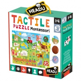 Montessori - puzzle sensoryczne