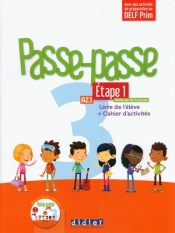 Passe-Passe 3 etape 1 Podręcznik + ćwiczenia + CD - Pozzana Laurent, Gallezot Agnes