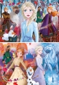 Clementoni, Puzzle SuperColor 2x20: Disney Frozen 2 (24759)