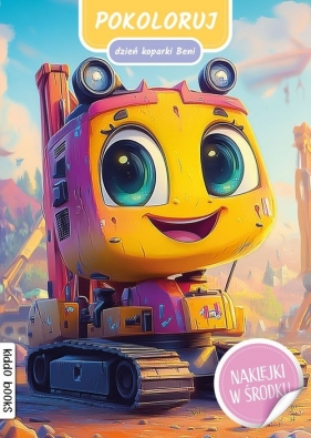 Pokoloruj dzień koparki Beni