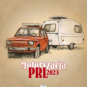 Kalendarz 2023 spirala kw Motoryzacja PRL KD37