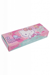 Coolpack, Farby plakatowe Hello Kitty - Pink 1, 20ml x 12 szt (10593PTR)