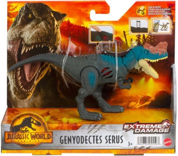 Figurka Jurassic World Extreme Damage, Genyodectes (GWN13/HGP80)