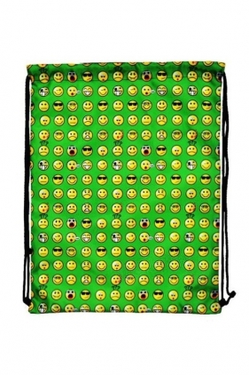Worek szkolny plecak WR 103 emoji zielony