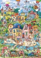 Heye, Puzzle 1000: Szczęśliwe miasto II - Dzień dobry, Berman (30059)