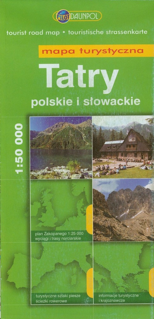 Tatry Polskie i Słowackie 1:50000