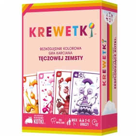 Krewetki. Bezwzględnie kolorowa gra karciana tęczowej zemsty! - Ken Gruhl, Jeremy Posner