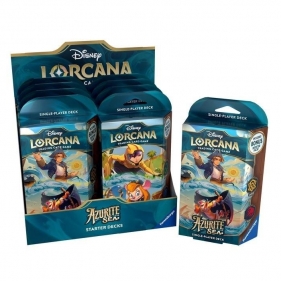 Disney Lorcana: Azurite Sea - Starter Deck, 8 szt
