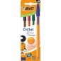 Długopis Orange Fine Cristal 4szt. BIC