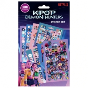 Zestaw naklejek K-POP Demon Hunters 500szt. PS2510684