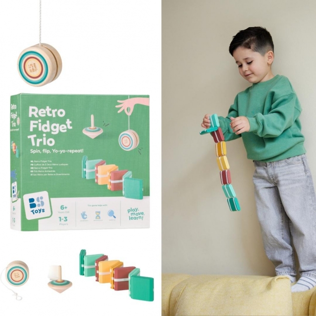Retro Fidget Trio jojo bączek drabinka Jacoba