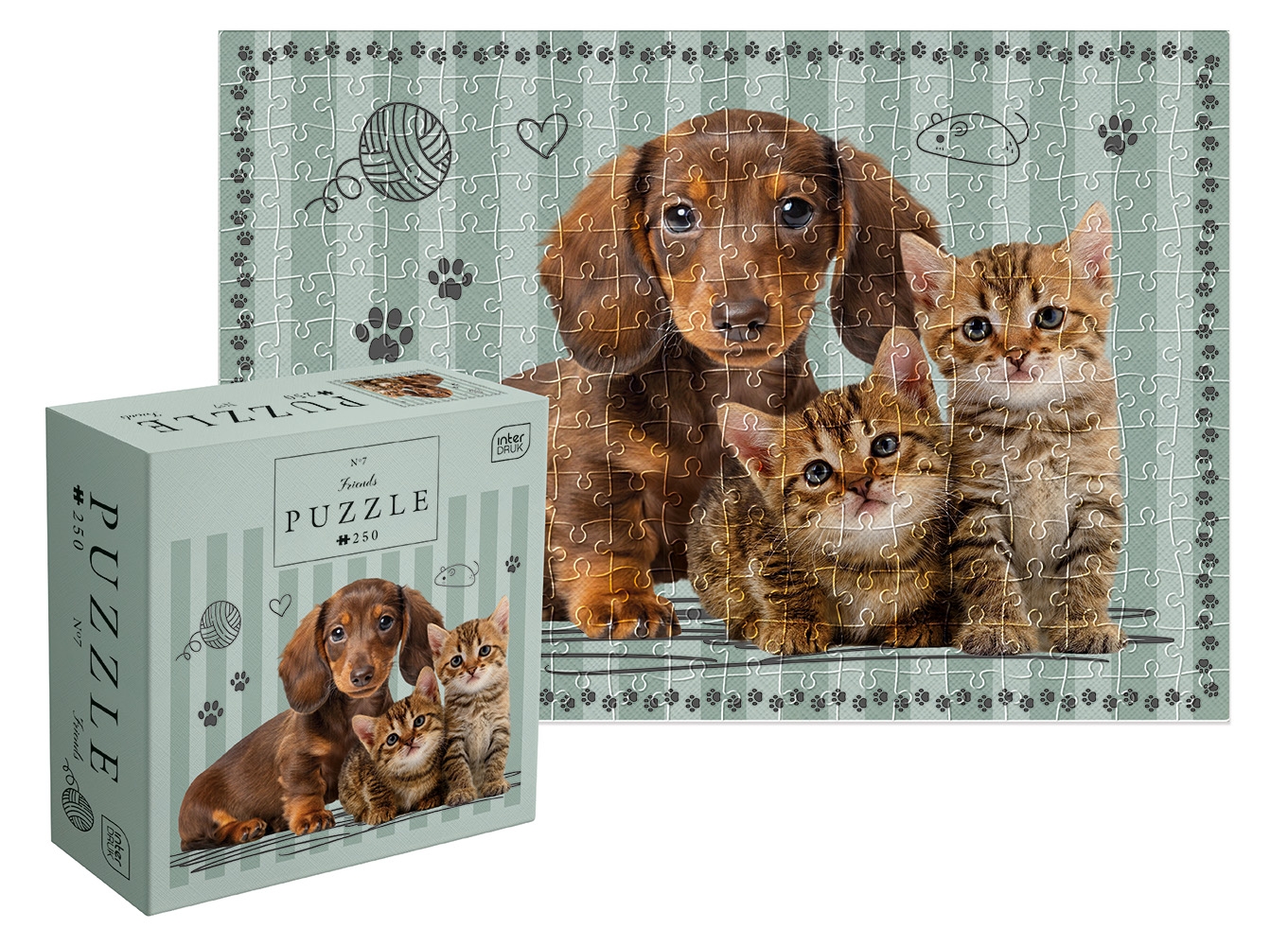 Interdruk, Puzzle 250: Puppy Sign 7