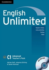 English Unlimited Advanced Teacher's Book + DVD-ROM - Adrian Doff