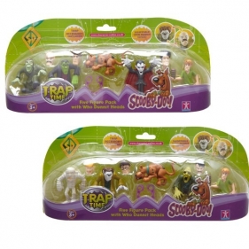 SCOOBY DOO 5-pak figurki sd trap time