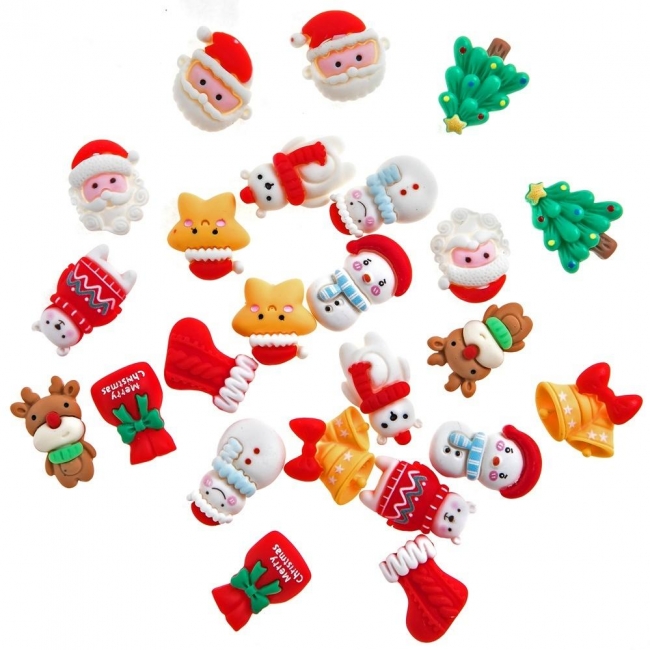 Ozdoby polimerowe 3D Christmas candies 10szt
