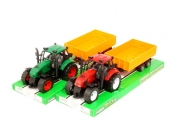 Traktor z przyczepą