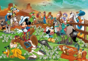 Puzzle Maxi SuperColor 104: Disney - Mickey and friends (23759)