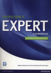 Proficiency Expert Coursebook + CD - Roderick Megan, Kenny Nick, Nuttal Carol