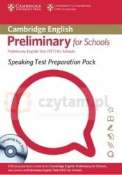 PET for Schools Speaking Test Preparation Pack PB with DVD