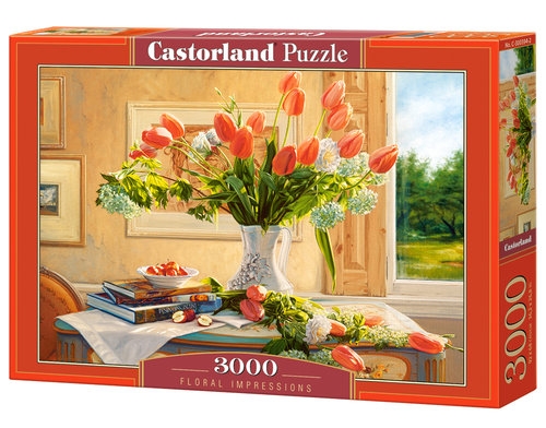 Puzzle 3000 Floral Impressions