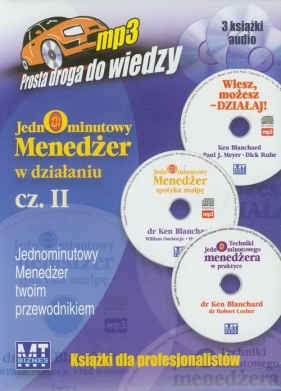 Jednominutowy Menedżer w działaniu część 2 (Audiobook) - Blanchard Ken<br />