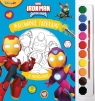 Malowanie farbkami. Marvel Iron man i super ekipa Opracowanie zbiorowe