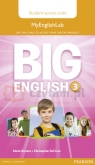 Big English 3 Pupils MyEngLab AccessCodeCard