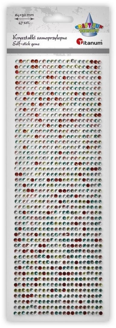Kryształki samoprzylepne na pasku 92mm 47zt