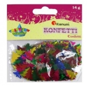 Konfetti Choinki 15 mm Kolorowe