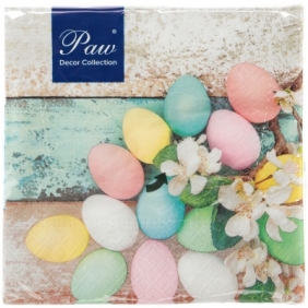 Serwetki Paw Lunch WN - mix nadruk 33 cm x 33 cm (SDL120610)