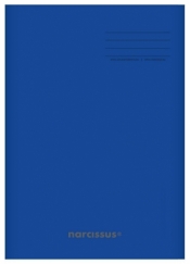 Zeszyt A5/16K kratka PP Blue (4szt) NARCISSUS