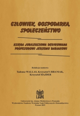 Człowiek, gospodarka, społeczeństwo - Tadeusz Wallas, Krzysztof Urbaniak, Krzysztof Hajder