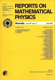 Reports on Mathematical Physics 89/3 - Opracowanie zbiorowe