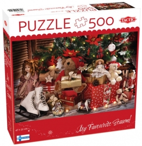 Puzzle 500 el. Christmas presents and toys /60859/