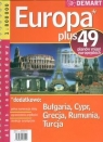 Europa plus 49 planów miast europejskich 1:800 000