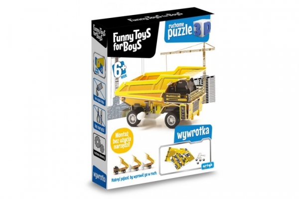Puzzle Ruchome puzzle 3D - Wywrotka (130595)