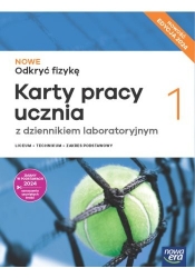 Nowe Odkryć fizykę 1. Karty pracy ucznia. Zakres podstawowy. Edycja 2024