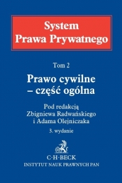 Prawo cywilne - część ogólna. System Prawa Prywatnego. Tom 2