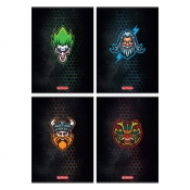 Herlitz, zeszyt A4, 60 kartek w linie - Game Avatars, 1 szt