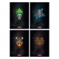 Herlitz, zeszyt A4, 60 kartek w linie - Game Avatars, 1 szt