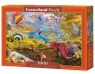 Puzzle 1000 Hot Air Balloon Valley CASTOR