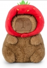  Maskotka Kapibara z czapką 20cm