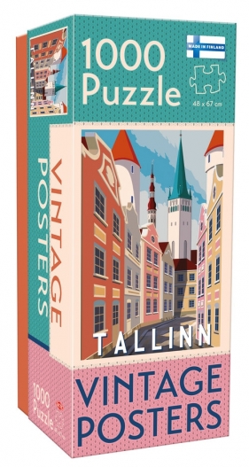 Puzzle Vintage Tallinn 1000 elementów