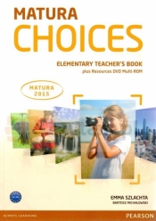 Matura Choices Elementary TB with DVD - Emma Szlachta, Bartosz Michałowski