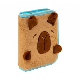 Astrabag, Piórnik pojedynczy dwuklapkowy bez wyposażenia - Fluffy Capy, AC1