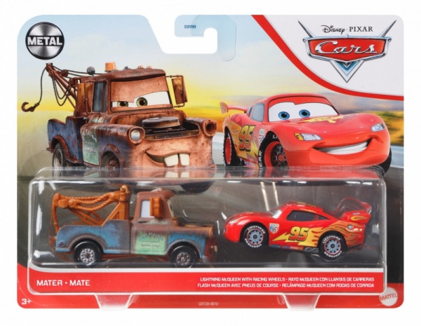 Pojazdy Cars/Auta Dwupak Złomek & Zygzak McQueen (DXV99/GRT39)