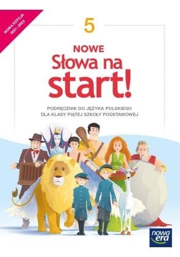 NOWE Słowa na start! 5. Podręcznik do języka polskiego dla klasy piątej szkoły podstawowej (Uszkodzona okładka)